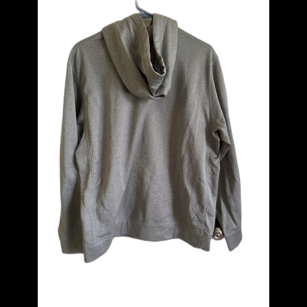 Nike Livestrong Lance Armstrong Therma-Fit Hoodie Pullover Gray Sweatshirt Sz L - Picture 7 of 7